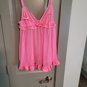 Pink babydoll